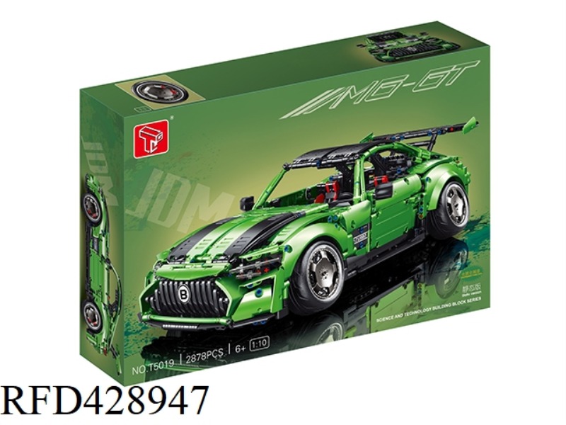 1:10 MERCEDES-BENZ AMG-GT (PLATED VERSION) 2878 PCS