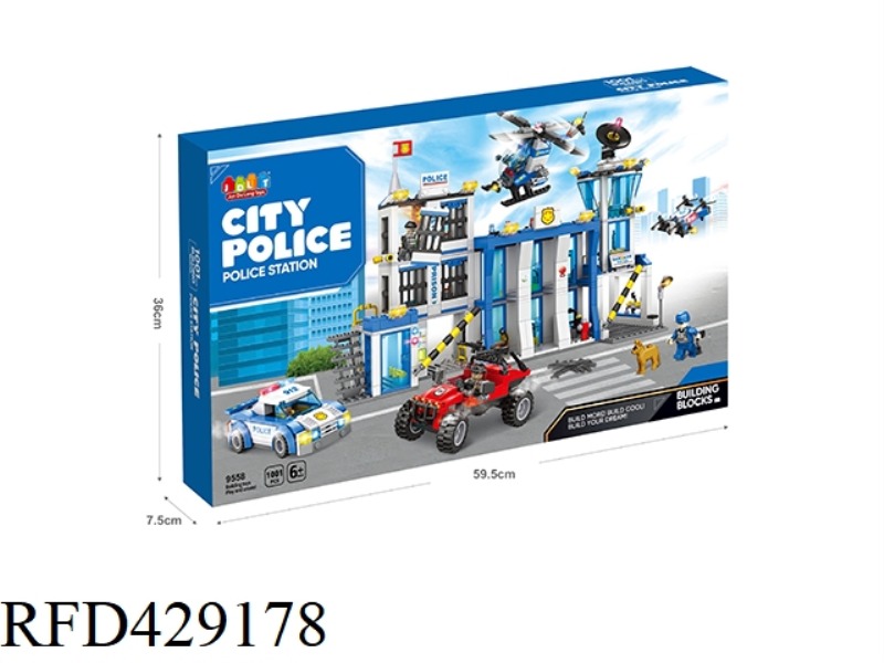 POLICE DEPARTMENT 1001PCS