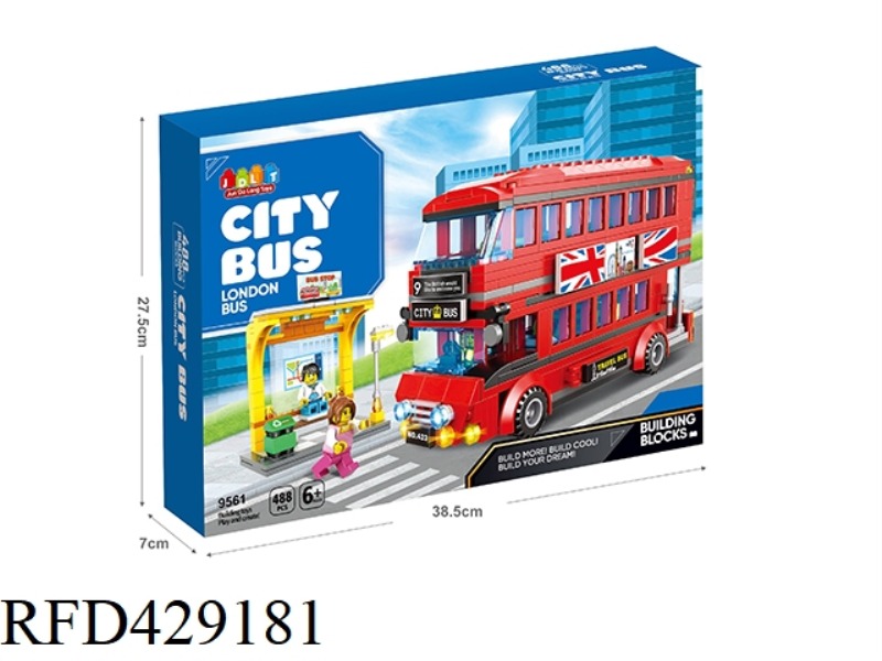 LONDON BUS 488PCS