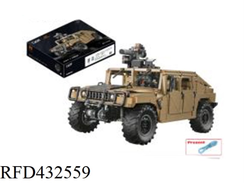 1:8 HUMVEE3935PCS