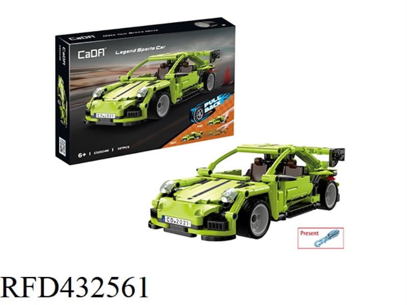 LEGEND · PULL BACK SPORTS CAR 387PCS PCS