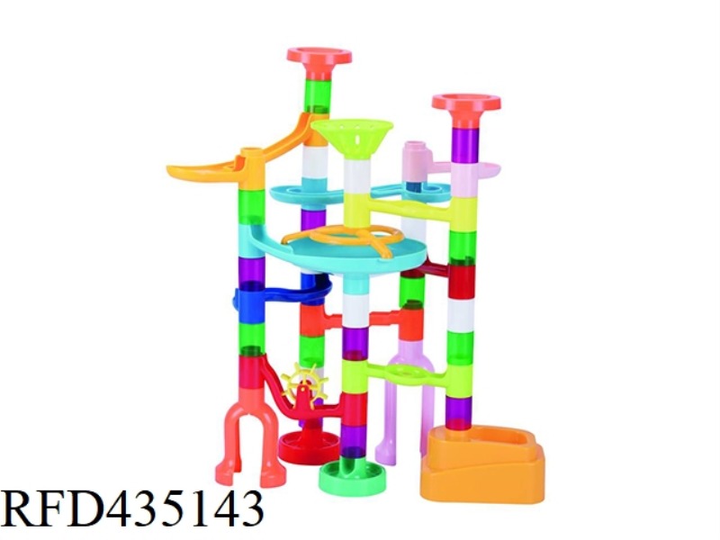 MARBLE TRACK BALL BLOCKS(73PCS)