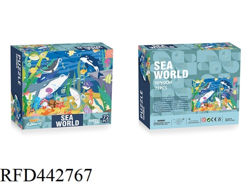 72 PIECES OF PUZZLE