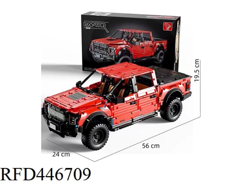 1:8 FORD - CAPTURED (RED) (3249+PCS)