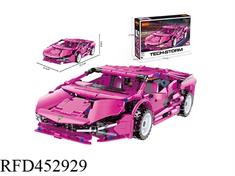 PUZZLE BUILDING BLOCKS/NEW TECHNOLOGY PARTS SERIES/LAMBORGHINI/929PCS