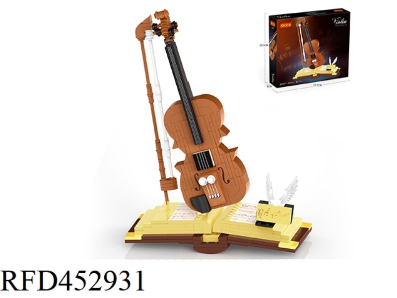 PUZZLE BUILDING BLOCKS/VIOLIN 282PCS