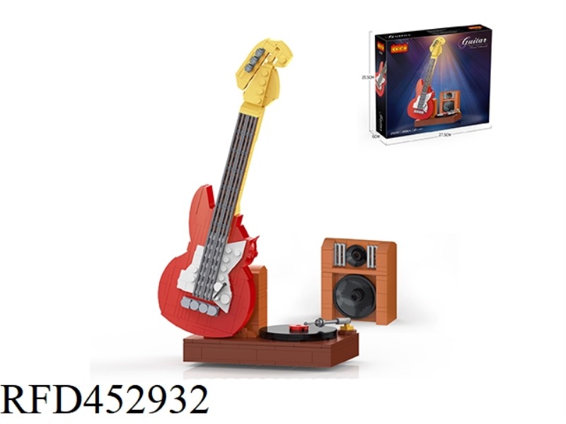 PUZZLE BUILDING BLOCKS/GUITAR 268PCS