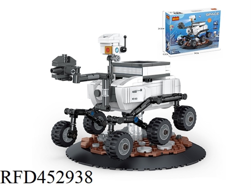 PUZZLE BUILDING BLOCKS/Q VERSION SPACE SERIES MARS ROVER 326PCS