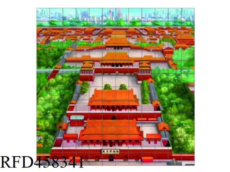144 PIECES OF BUILDING BLOCK PUZZLE