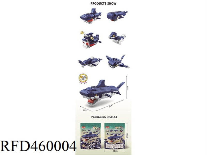 SHARK 1000PCS