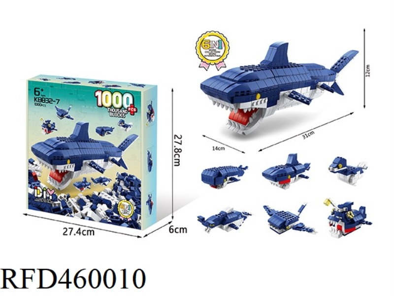SHARK 1000PCS