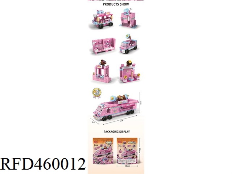 DESSERT CART 1000PCS