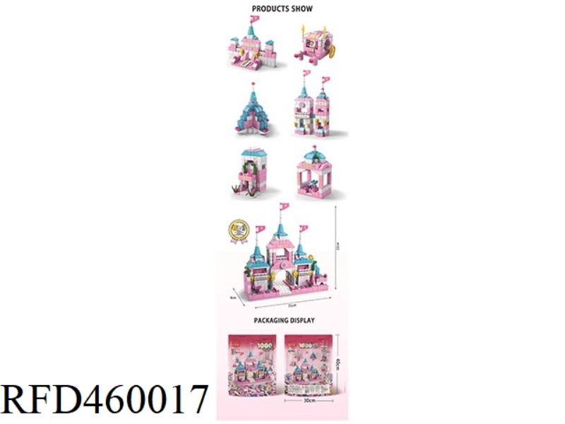 CASTLE 1000PCS