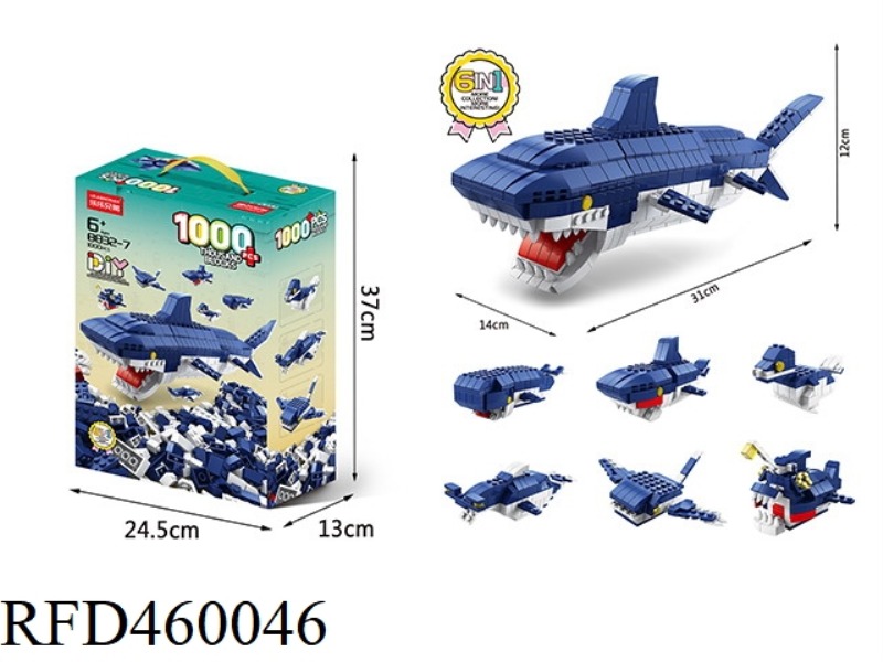 SHARK 1000PCS