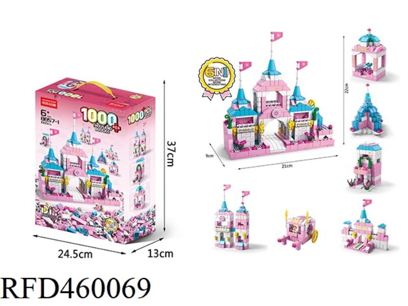 CASTLE 1000PCS