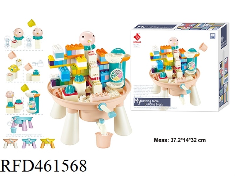 BUILDING BLOCK TABLE 133PCS