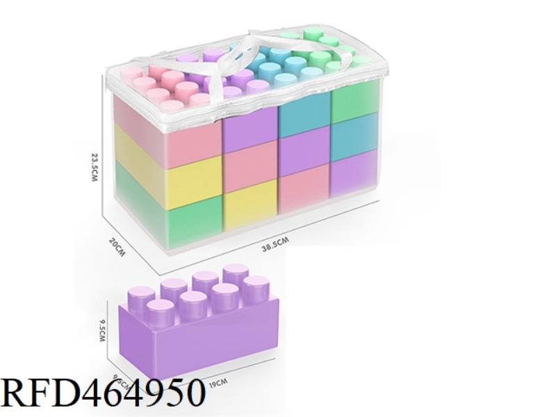 12PCS LARGE BUILDING BLOCKS