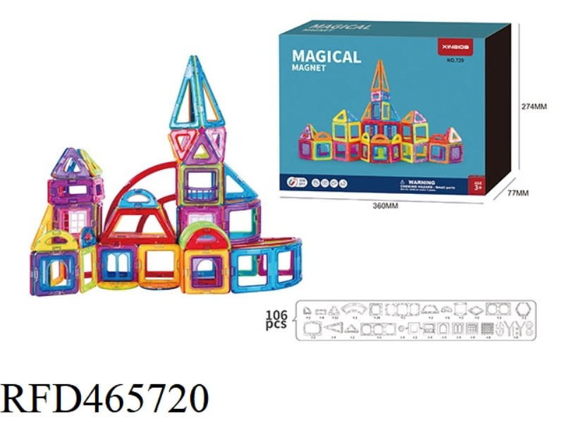 SMART MAGNETIC PCS (CONVENTIONAL) 106PCS