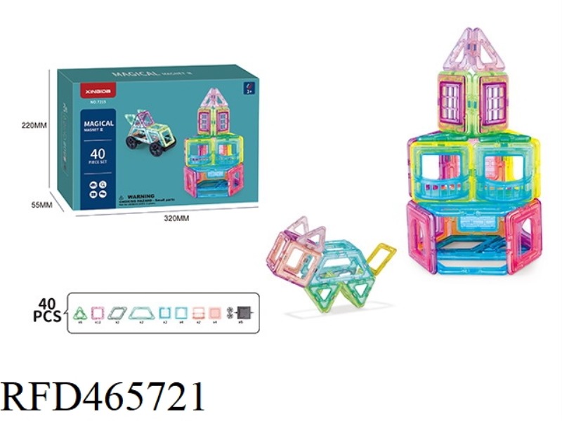 SMART MAGNETIC PCS (MEDIUM) 40PCS
