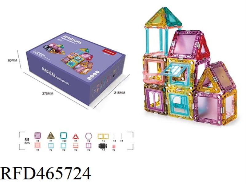 WISDOM CRYSTAL MAGNETIC PCS55PCS