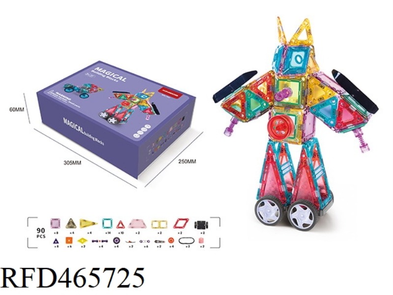 WISDOM CRYSTAL MAGNETIC PCS90PCS