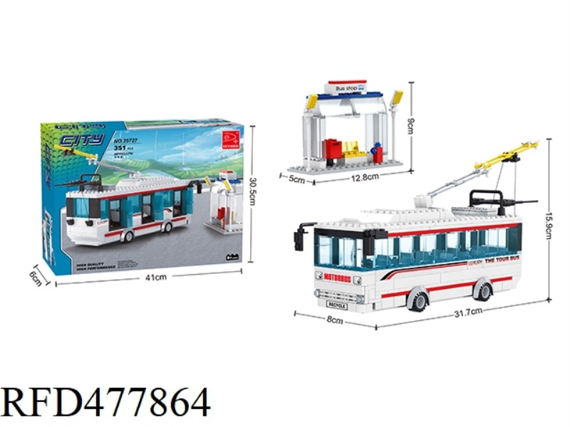 TOURIST BUS 351PCS