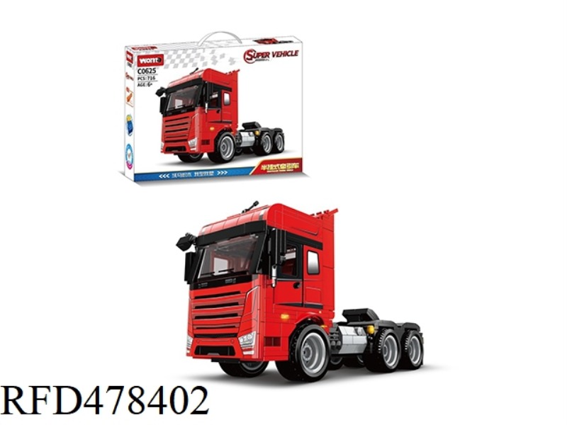 ENGINEERING SERIES SEMI-TRAILER TRACTOR 716PCS