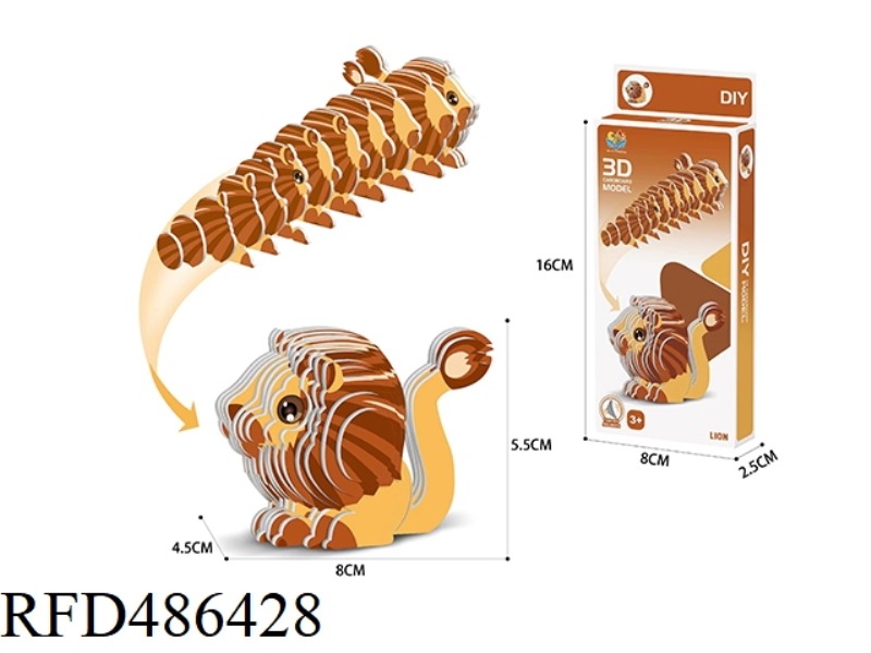 3D THREE-DIMENSIONAL PUZZLE