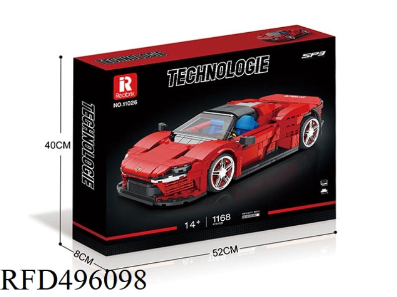 1:164-GRID DAYTONASP3 STATIC VERSION (1168PCS)
