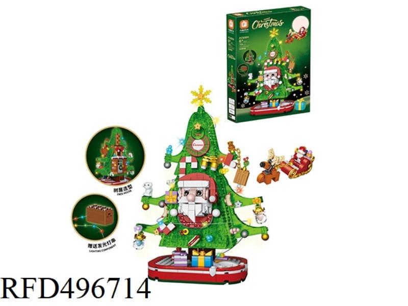 SMALL PELLET BUILDING BLOCKS FOR CHRISTMAS TREE HOUSE