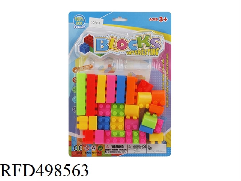 PUZZLE BLOCKS (30PCS)