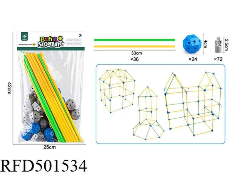 THE ASSEMBLED TOYS ARE ABOUT 132PCS
