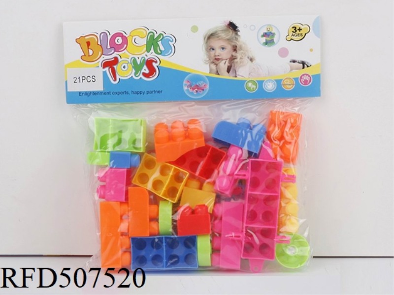 PUZZLE BLOCKS (21PCS)