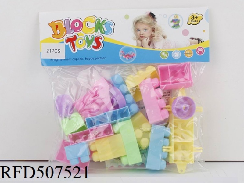 PUZZLE BLOCKS (21PCS)