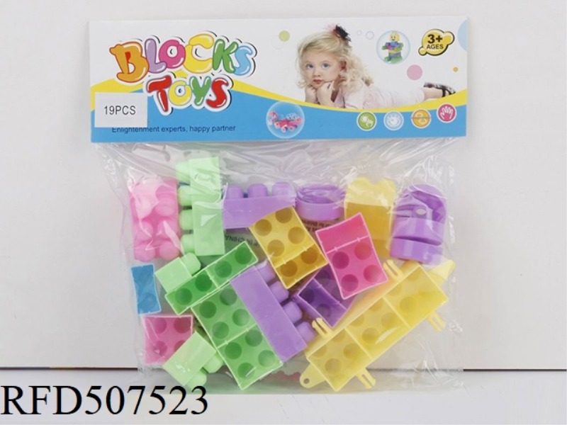 PUZZLE BLOCKS (19PCS)