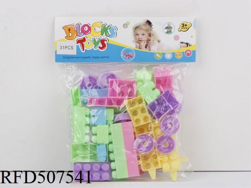 PUZZLE BLOCKS (31PCS)