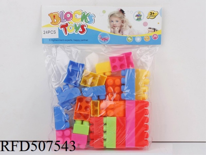 PUZZLE BLOCKS (24PCS)