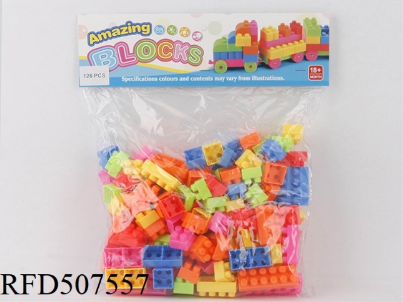 PUZZLE BLOCKS (126PCS)