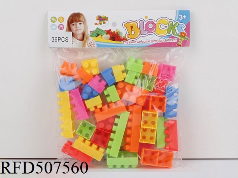 PUZZLE BLOCKS (36PCS)