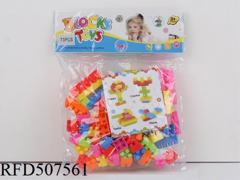 PUZZLE BLOCKS (73PCS)