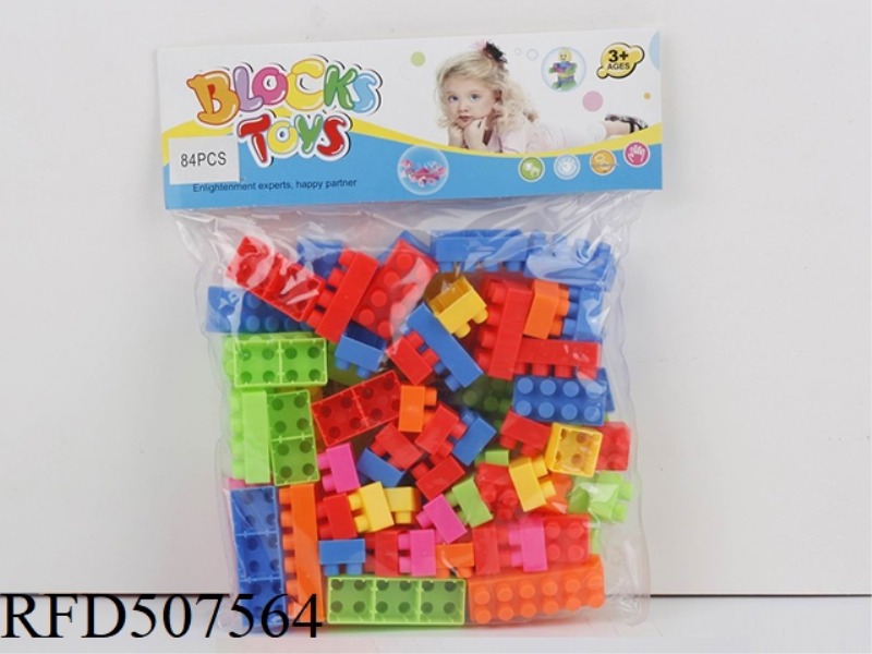 PUZZLE BLOCKS (84PCS)