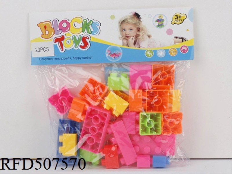 PUZZLE BLOCKS (23PCS)