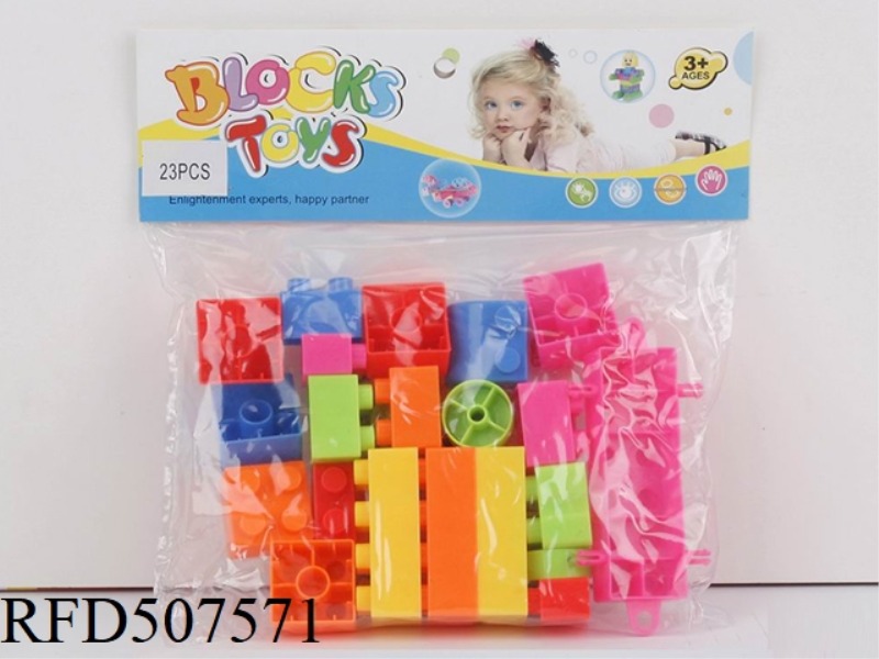 PUZZLE BLOCKS (23PCS)