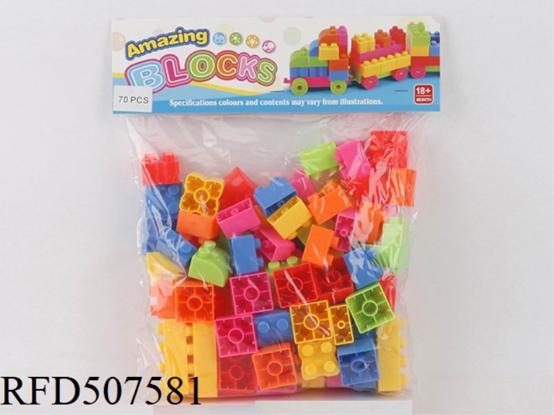 PUZZLE BLOCKS (70PCS)