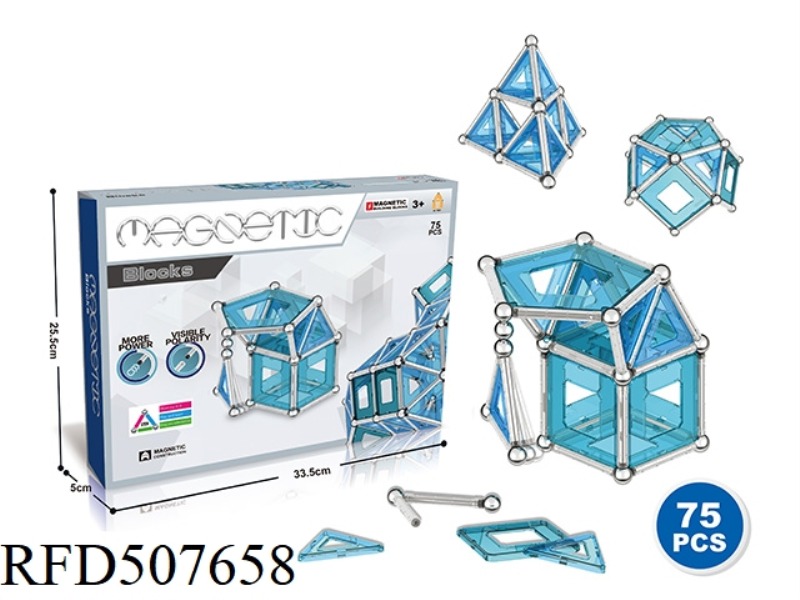 3D MAGNETIC BLOCK (75PCS)