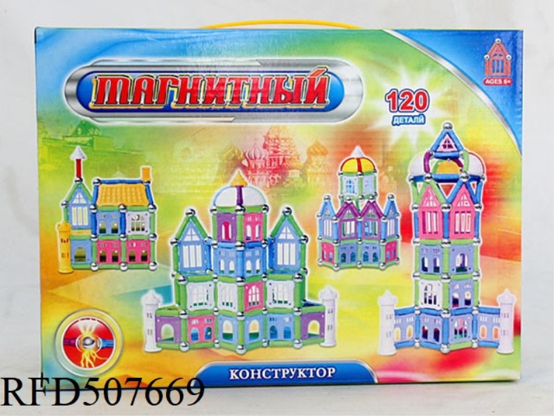MAGNETIC STEREOSCOPIC 3D BUILDING BLOCKS