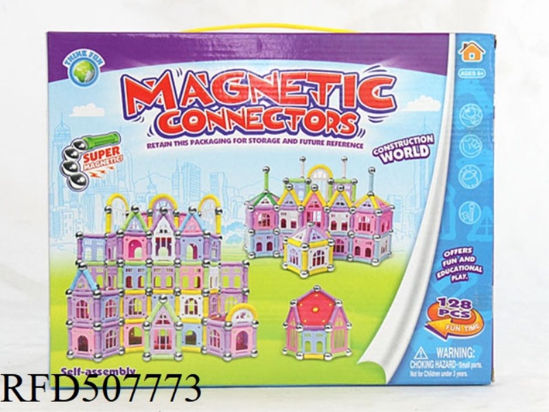 MAGNETIC STEREOSCOPIC 3D BUILDING BLOCKS
