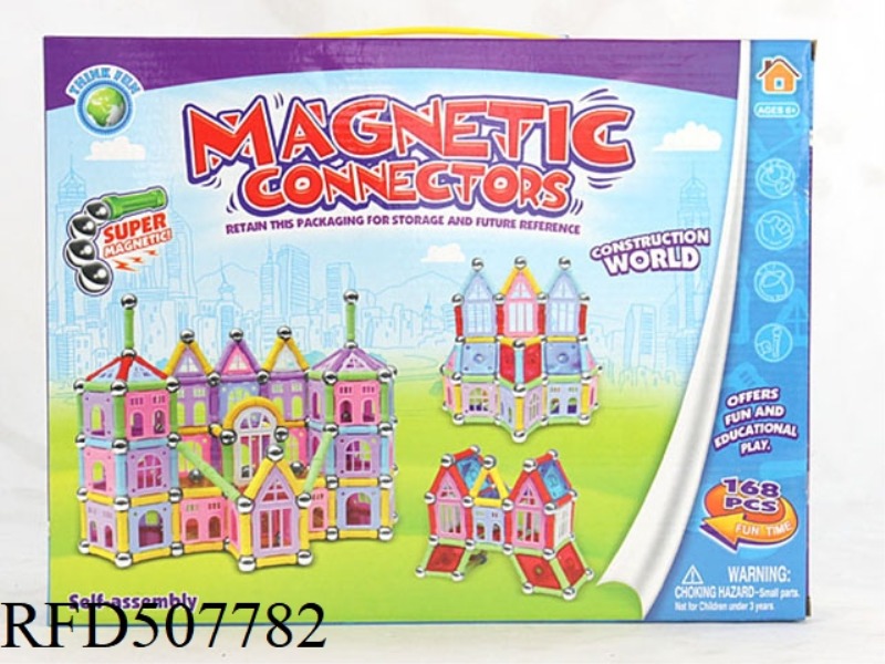 MAGNETIC STEREOSCOPIC 3D BUILDING BLOCKS