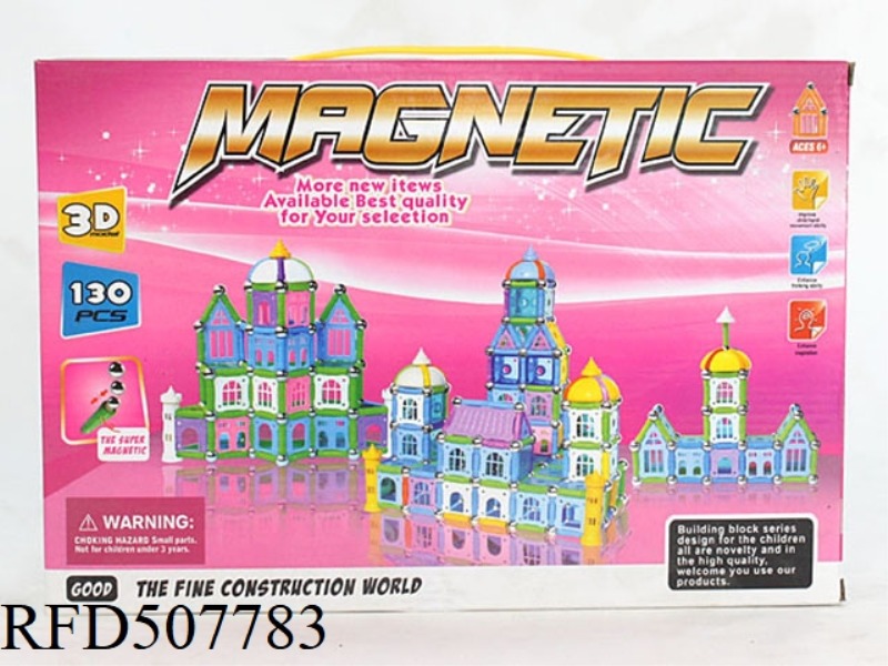 MAGNETIC STEREOSCOPIC 3D BUILDING BLOCKS