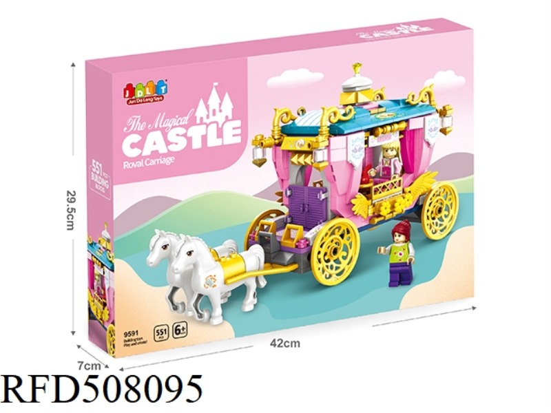 CASTLE OF DREAMS - 551PCS ROYAL CARRIAGE